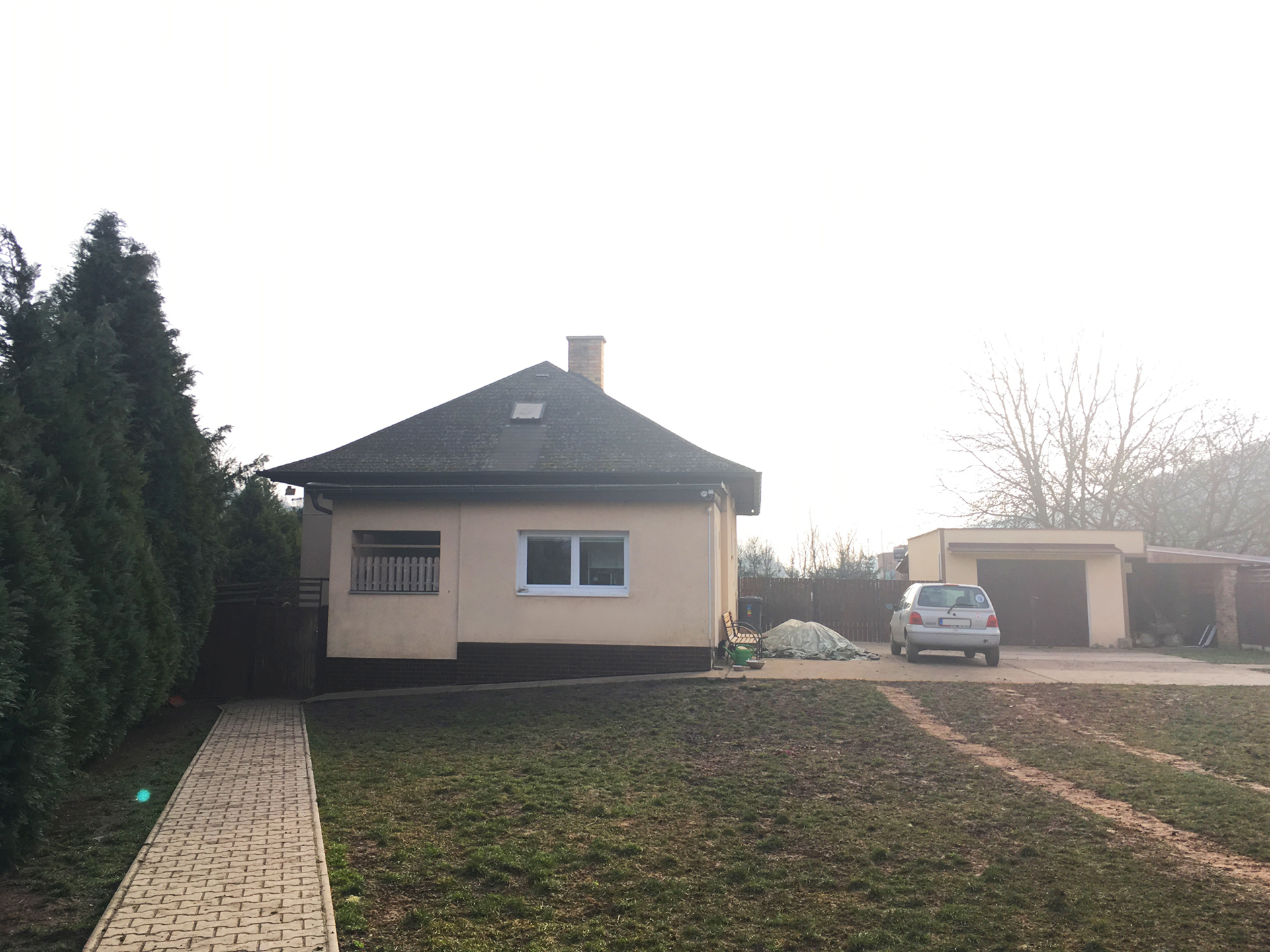 Budova psího hotelu Dogpark