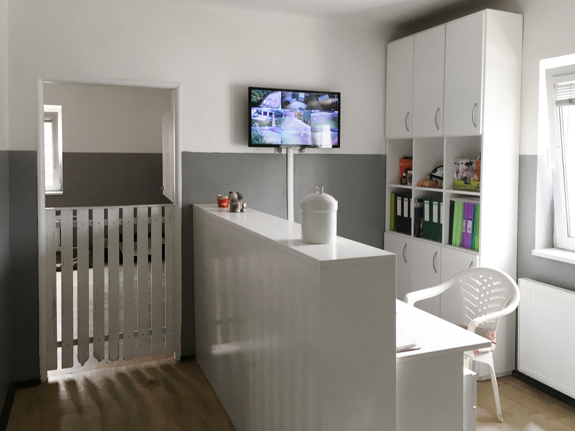 Recepce psího hotelu Dogpark