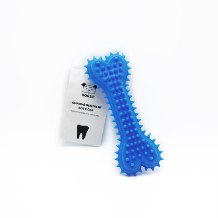Hračka pro psy - Gumová dentální kostička