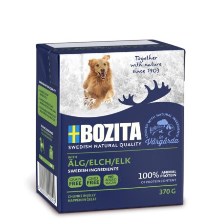 Krmivo pro psy - BOZITA bezobilné kousky - los v želé