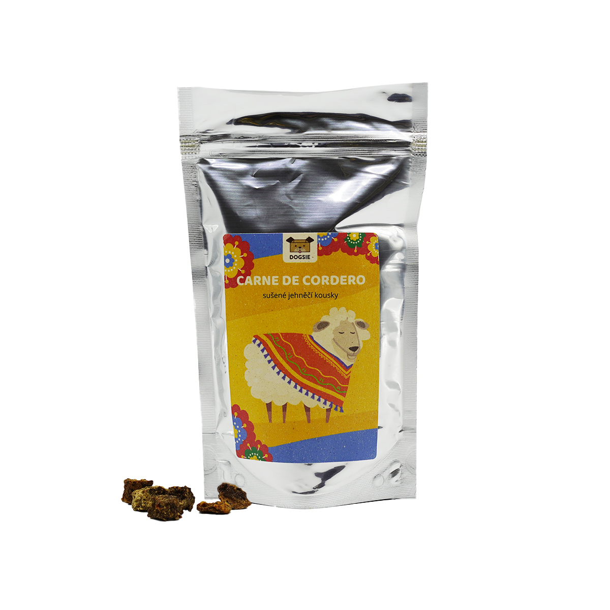 Pamlsek pro psy Carne de cordero - sušené jehněčí kousky
