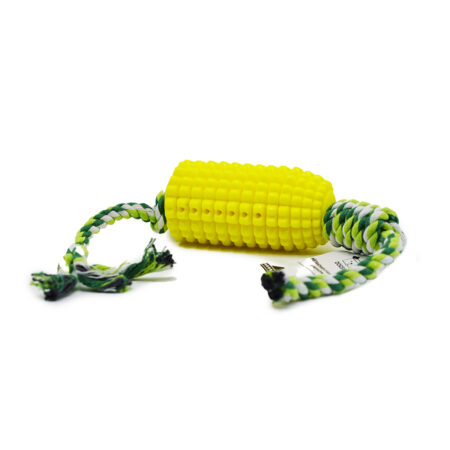 Hračka pro psy - Přetahovadlo kukuřice s provazem