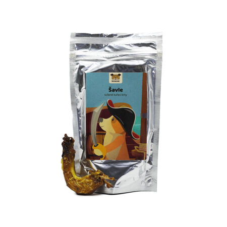 Pamlsek pro psy Šavle - sušené kuřecí krky